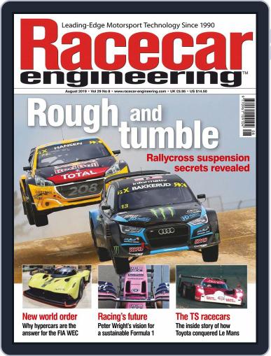 Racecar Engineering August 1st, 2019 Digital Back Issue Cover