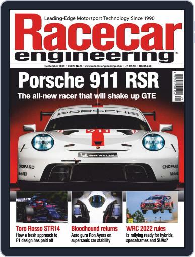 Racecar Engineering September 1st, 2019 Digital Back Issue Cover