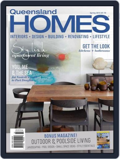 Queensland Homes August 5th, 2015 Digital Back Issue Cover