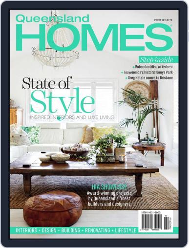Queensland Homes May 7th, 2016 Digital Back Issue Cover