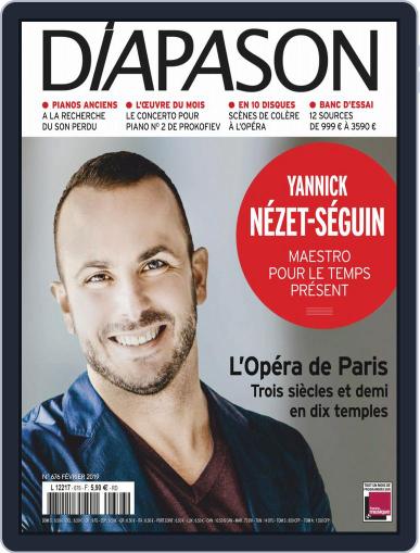 Diapason February 1st, 2019 Digital Back Issue Cover