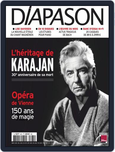 Diapason July 1st, 2019 Digital Back Issue Cover
