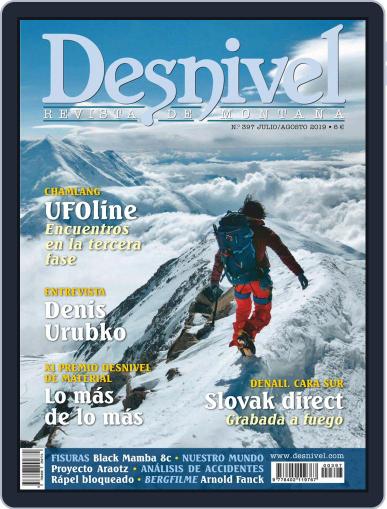 Desnivel July 1st, 2019 Digital Back Issue Cover