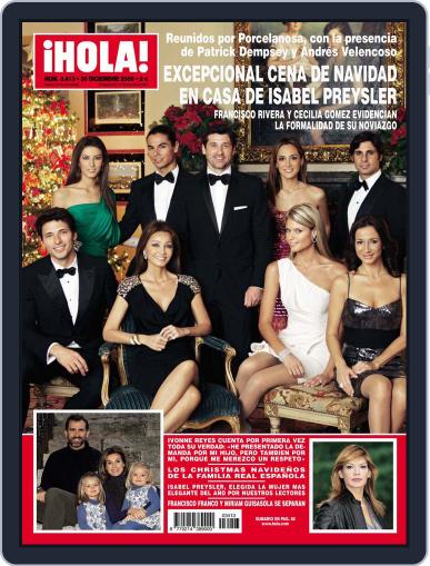 Hola (Digital) December 21st, 2009 Issue Cover