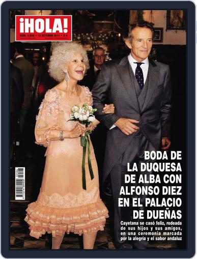 Hola (Digital) October 7th, 2011 Issue Cover
