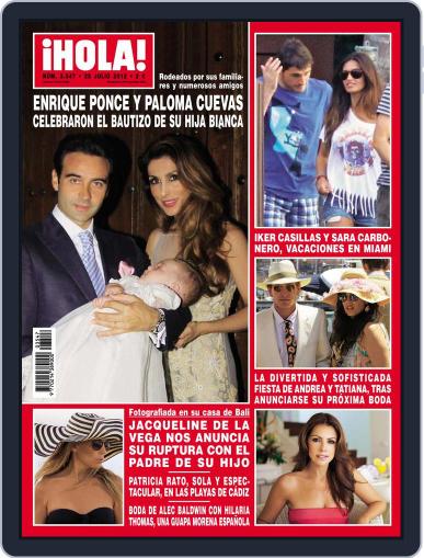 Hola July 18th, 2012 Digital Back Issue Cover