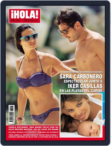 Hola (Digital) July 25th, 2012 Issue Cover