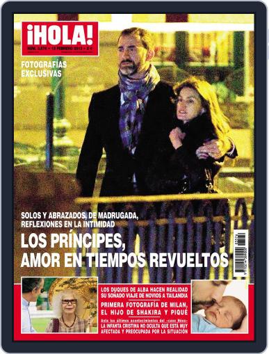 Hola February 6th, 2013 Digital Back Issue Cover
