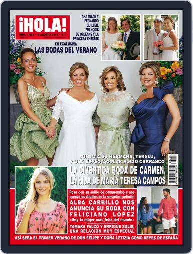Hola July 30th, 2014 Digital Back Issue Cover