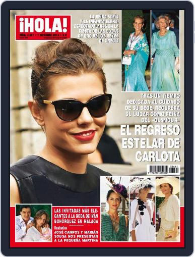 Hola (Digital) October 1st, 2014 Issue Cover