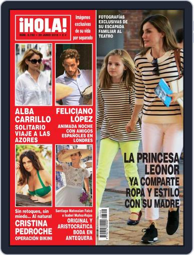 Hola (Digital) June 22nd, 2016 Issue Cover