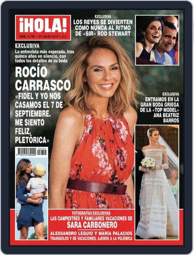 Hola July 13th, 2016 Digital Back Issue Cover