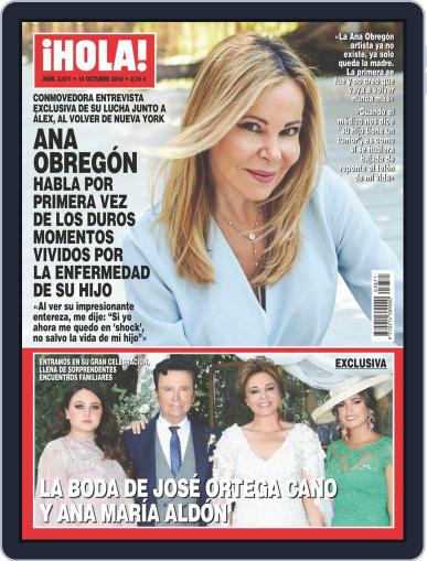 Hola (Digital) October 10th, 2018 Issue Cover