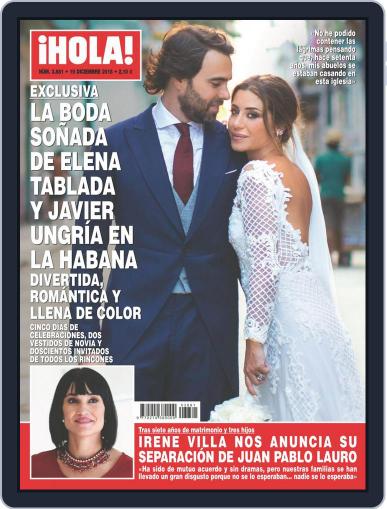 Hola (Digital) December 19th, 2018 Issue Cover