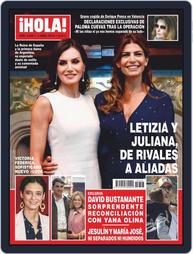 Hola April 3rd, 2019 Digital Back Issue Cover
