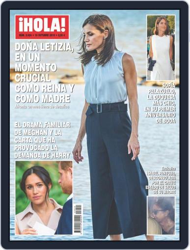 Hola October 10th, 2019 Digital Back Issue Cover