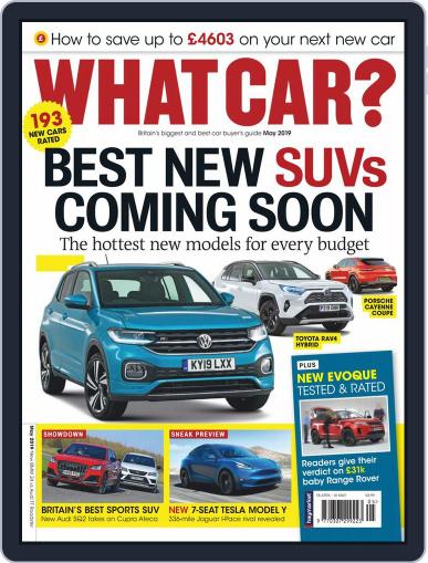 What Car? May 1st, 2019 Digital Back Issue Cover