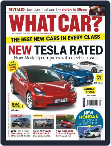 What Car? September 1st, 2019 Digital Back Issue Cover