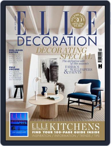 Elle Decoration UK April 1st, 2019 Digital Back Issue Cover