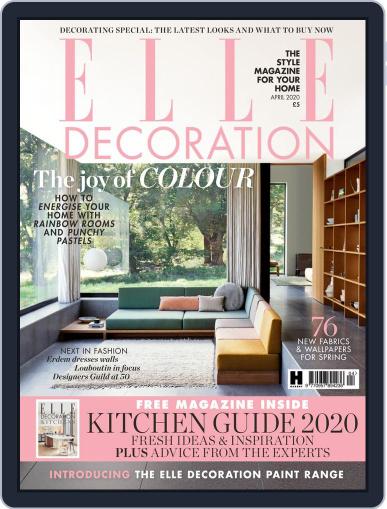 Elle Decoration UK April 1st, 2020 Digital Back Issue Cover