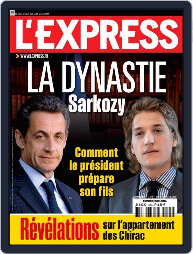 L'express February 4th, 2009 Digital Back Issue Cover