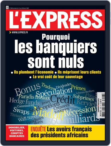 L'express February 11th, 2009 Digital Back Issue Cover