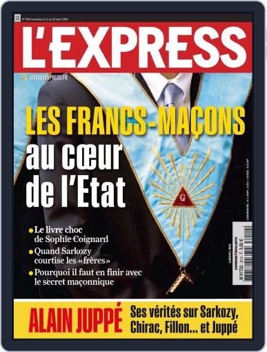 L'express March 11th, 2009 Digital Back Issue Cover