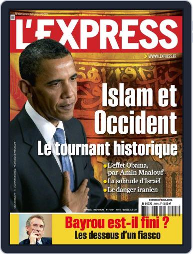 L'express June 10th, 2009 Digital Back Issue Cover