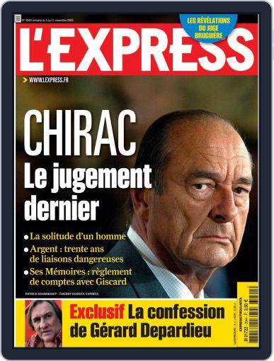 L'express November 4th, 2009 Digital Back Issue Cover