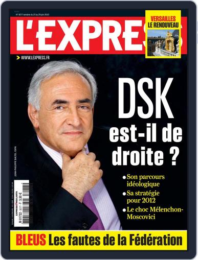 L'express (Digital) June 22nd, 2010 Issue Cover