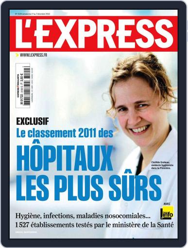L'express (Digital) November 30th, 2010 Issue Cover