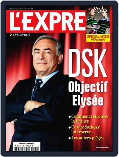 L'express February 22nd, 2011 Digital Back Issue Cover