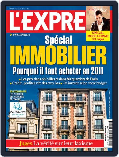 L'express March 12th, 2011 Digital Back Issue Cover