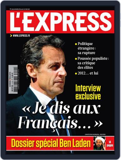 L'express May 3rd, 2011 Digital Back Issue Cover