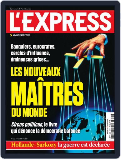 L'express January 31st, 2012 Digital Back Issue Cover
