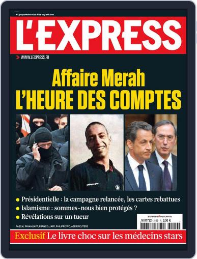 L'express (Digital) March 27th, 2012 Issue Cover