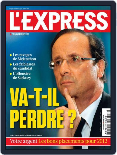 L'express April 3rd, 2012 Digital Back Issue Cover