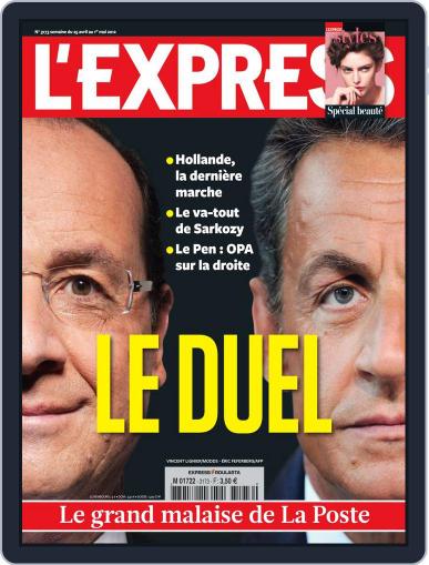 L'express April 24th, 2012 Digital Back Issue Cover