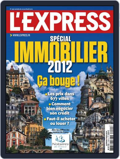 L'express August 21st, 2012 Digital Back Issue Cover
