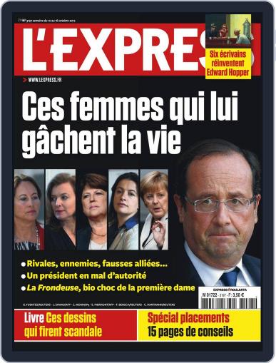 L'express October 9th, 2012 Digital Back Issue Cover