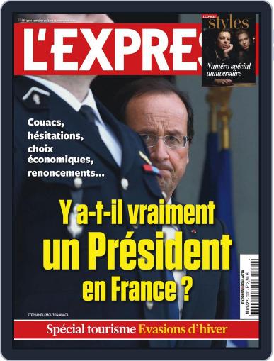 L'express November 6th, 2012 Digital Back Issue Cover
