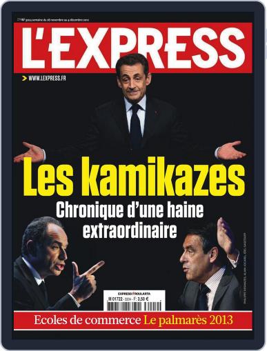 L'express November 27th, 2012 Digital Back Issue Cover
