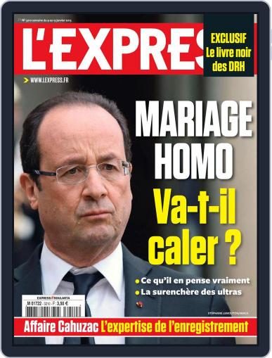 L'express January 8th, 2013 Digital Back Issue Cover