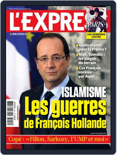 L'express January 15th, 2013 Digital Back Issue Cover
