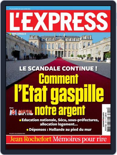 L'express March 12th, 2013 Digital Back Issue Cover