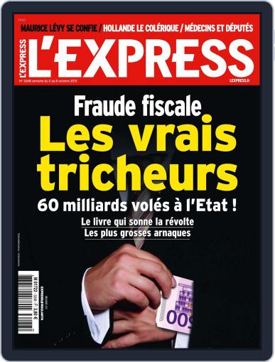 L'express October 1st, 2013 Digital Back Issue Cover