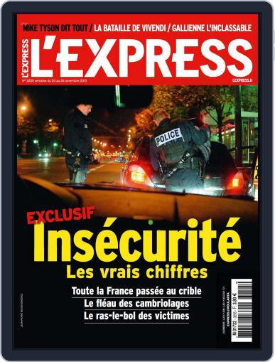 L'express November 19th, 2013 Digital Back Issue Cover