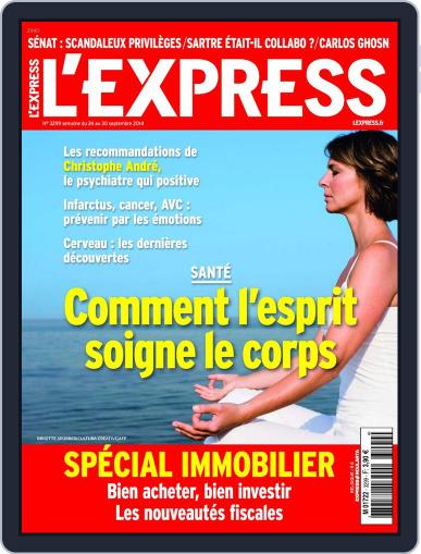 L'express (Digital) September 23rd, 2014 Issue Cover