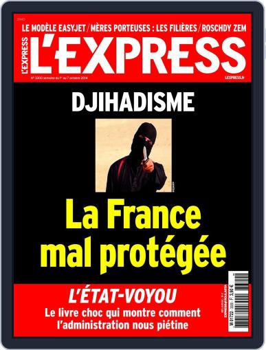 L'express September 30th, 2014 Digital Back Issue Cover
