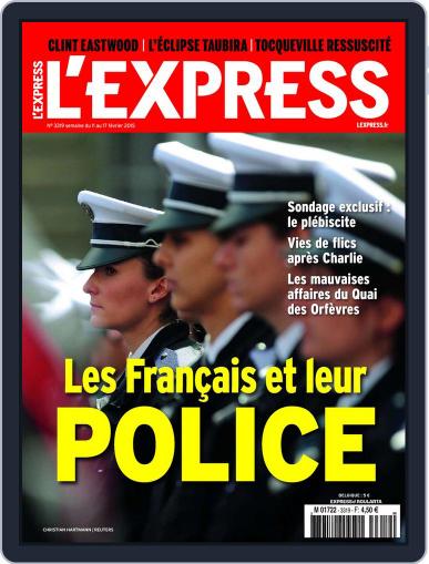 L'express February 1st, 2015 Digital Back Issue Cover